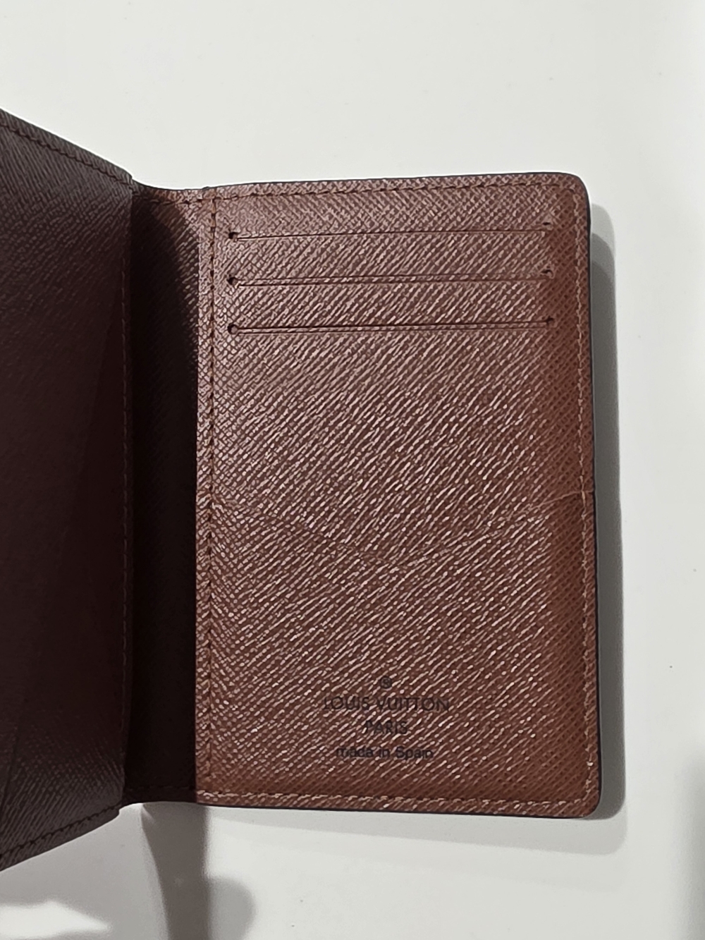 Authentic Louis Vuitton Monogram Brown Card Holder Wallet - Picture 4 of 7